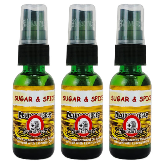 BluntEffects Air Freshener Spray, 1OZ Sugar & Spice