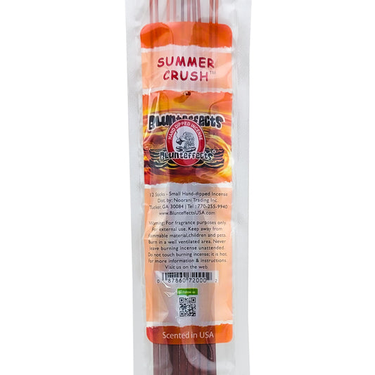 10.5" BluntEffects Incense Fragrance Wands, 12-Pack Summer Crush
