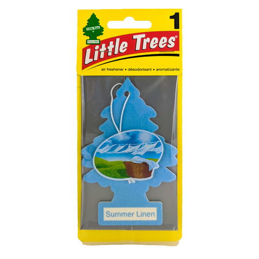 Little Trees Summer Linen Scent Hanging Air Freshener