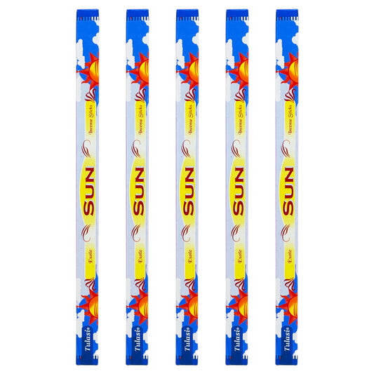 Sun Tulasi 9" Incense Sticks, 8ct Square Packs
