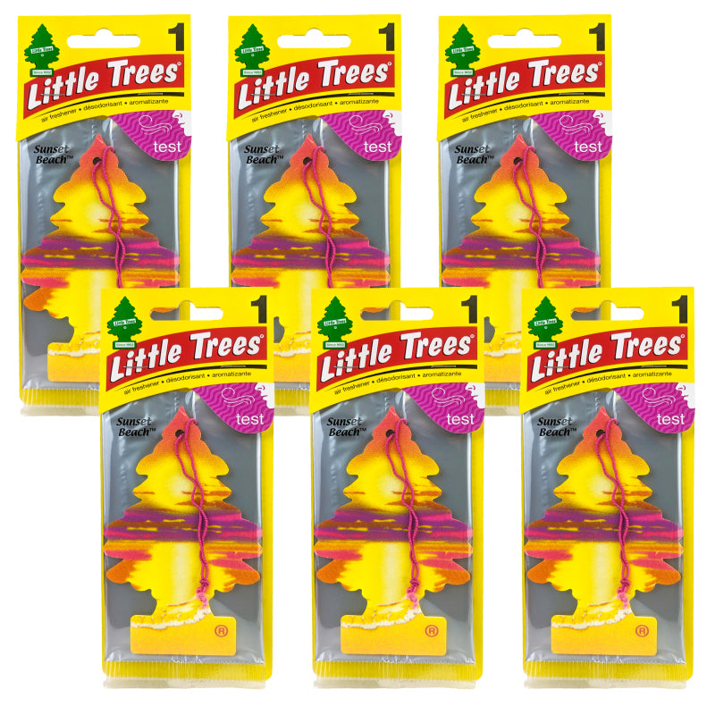 Little Trees Sunset Beach Scent Hanging Air Freshener