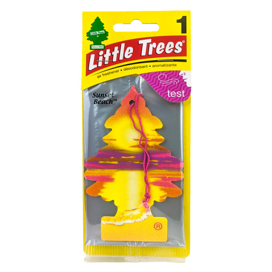 Little Trees Sunset Beach Scent Hanging Air Freshener