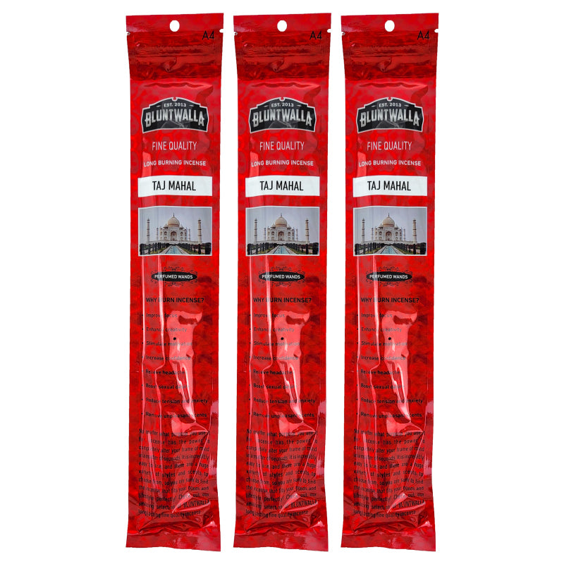 Taj Mahal 11" Bluntwalla Incense Pack