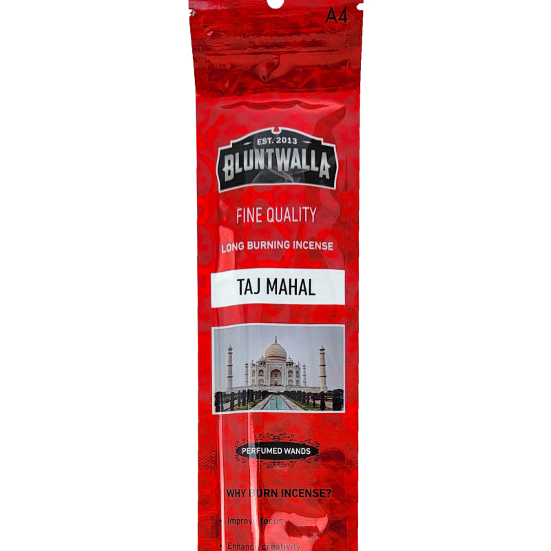 Taj Mahal 11" Bluntwalla Incense Pack