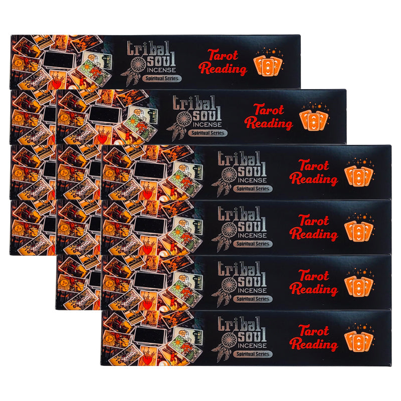 Tarot Reading (Spiritual Series) 15g 8" Incense Pack, by Tribal Soul