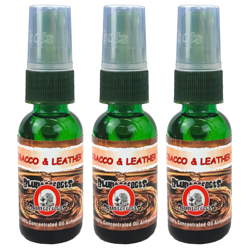 BluntEffects Air Freshener Spray, 1OZ Tobacco & Leather