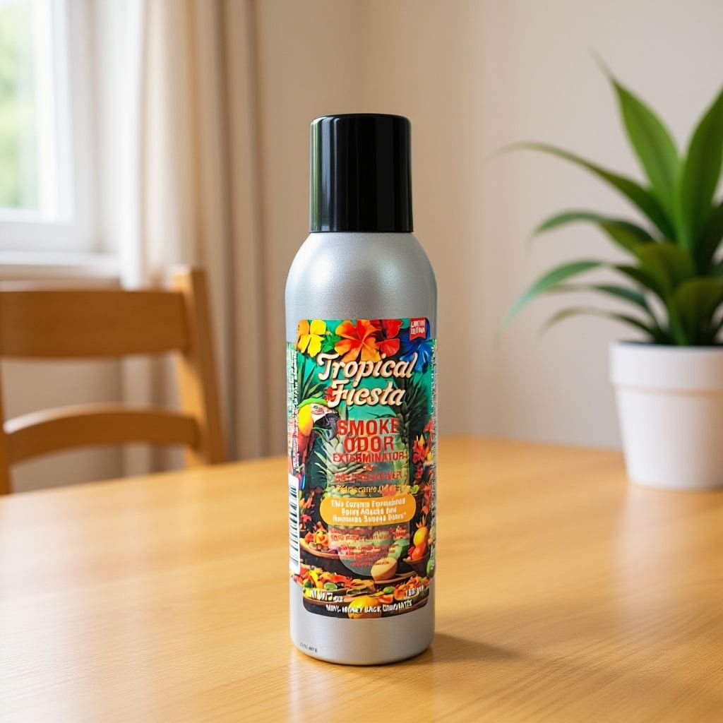 Tropical Fiesta Scent 7oz Smoke Odor Exterminator Aerosol Can Spray