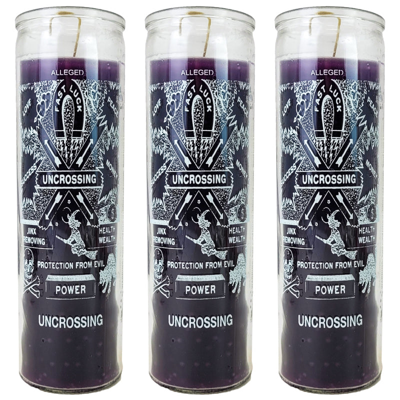 7 Day Candle, Uncrossing (Purple)