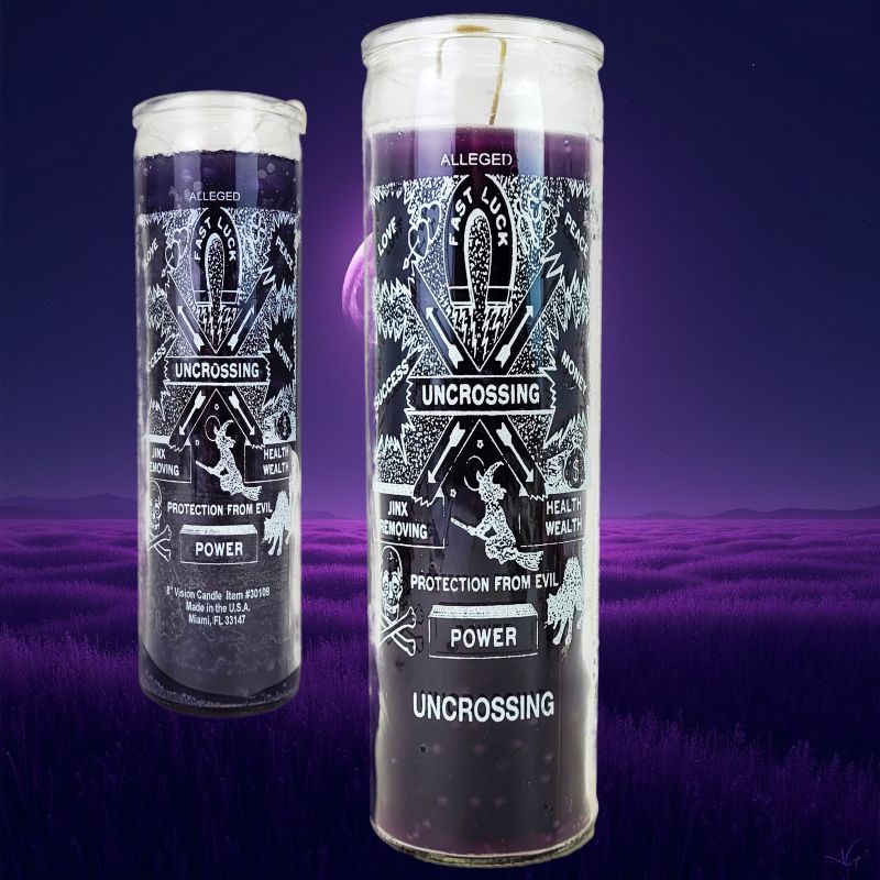 7 Day Candle, Uncrossing (Purple)