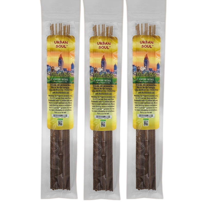 Urban Soul 10.5" Blunt & Mild Incense, 20g Pack