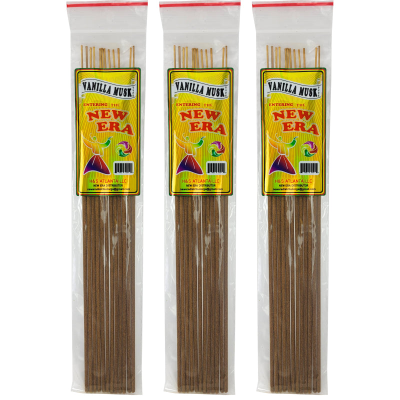 Vanilla Musk 11" New Era Incense Pack