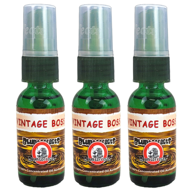 BluntEffects Air Freshener Spray, 1OZ Vintage Boss