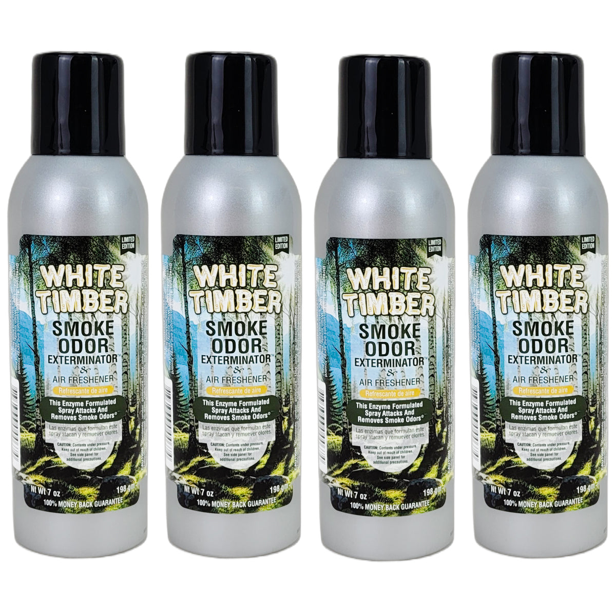 White Timber 7oz Smoke Odor Exterminator Spray Aerosol Can, by Tobacco Outlet Products