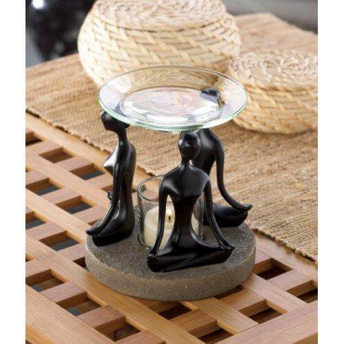 Lotus Pose Oil Warmer 2