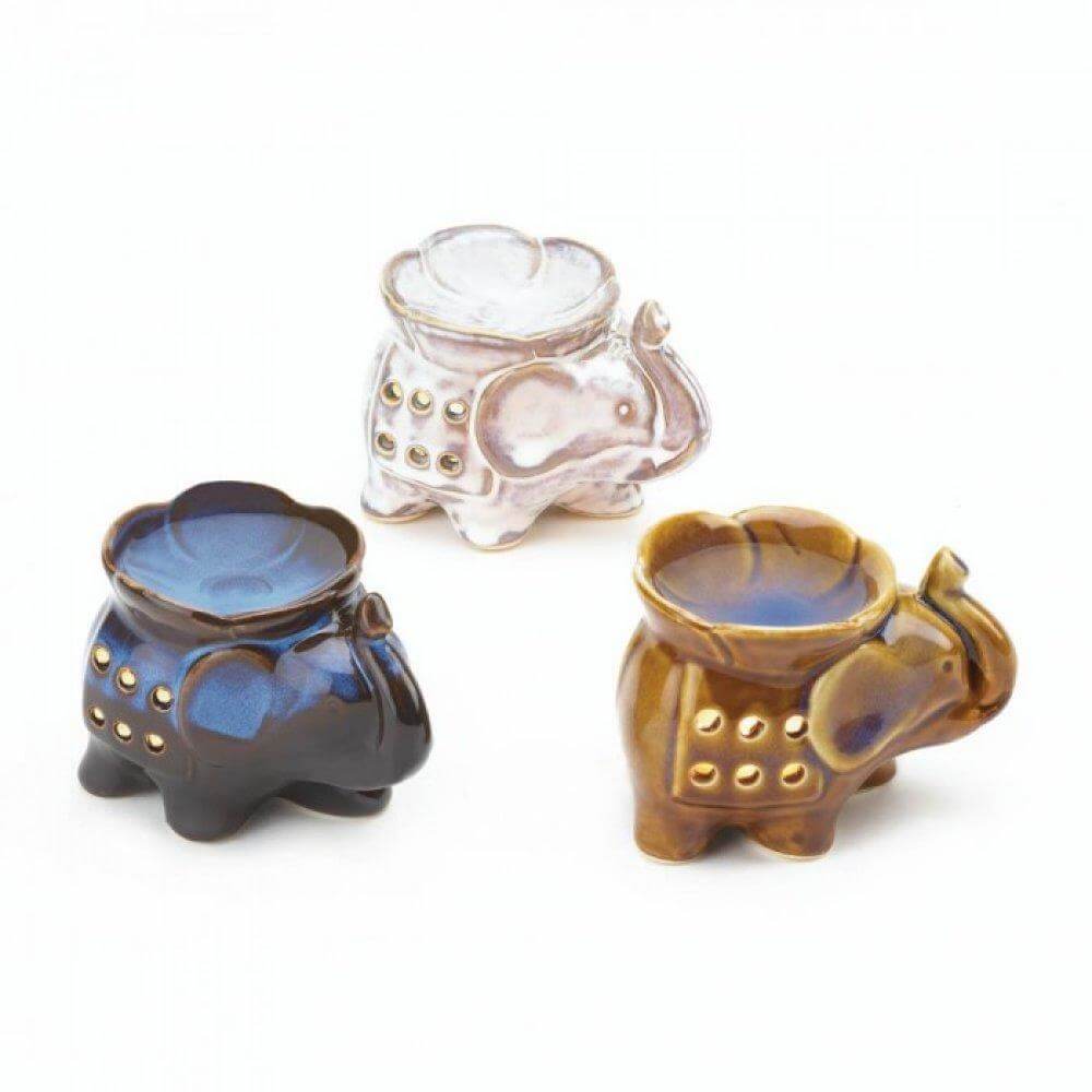 Elephant Trio Oil Warmers