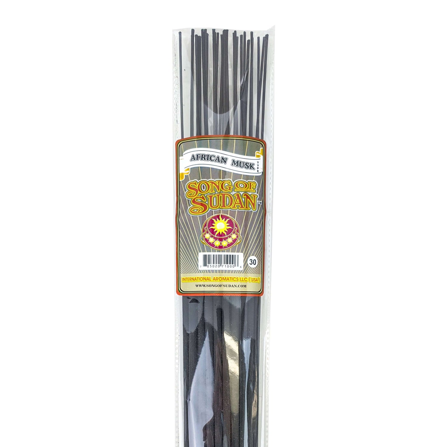 African Musk Type Scent, Song Of Sudan 19" Jumbo Incense