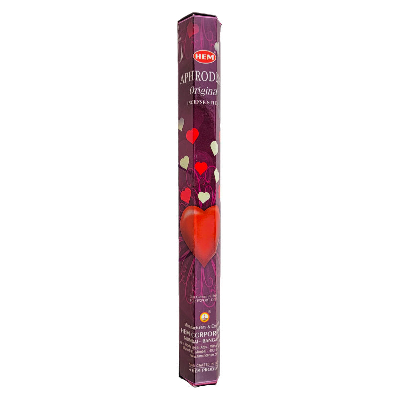 HEM Incense Sticks 20 Stick Hex Packs Aphrodisia Scent