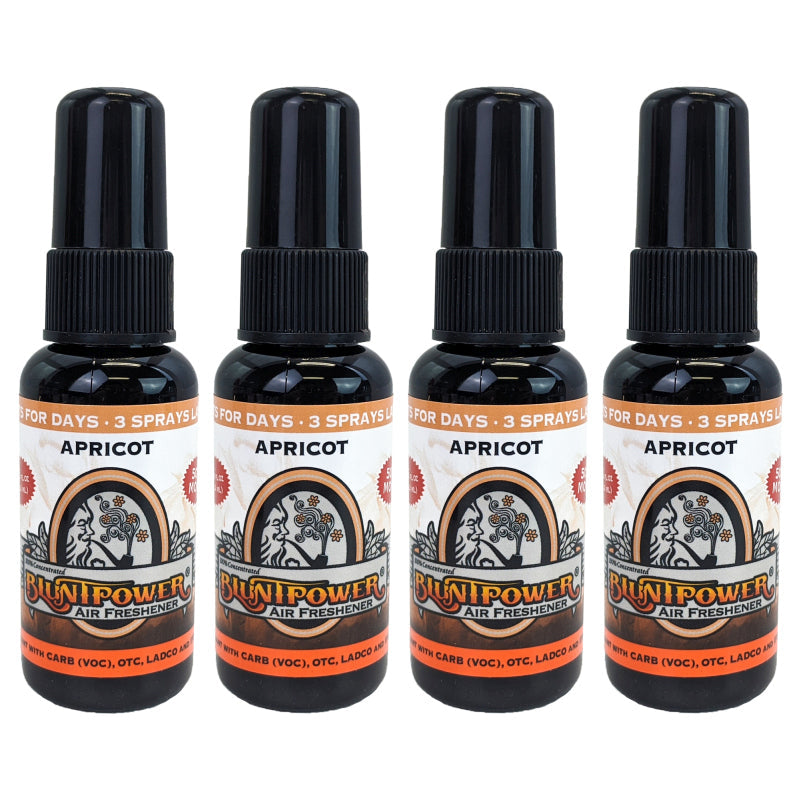 Blunt Power Spray 1.5 OZ Apricot Scent