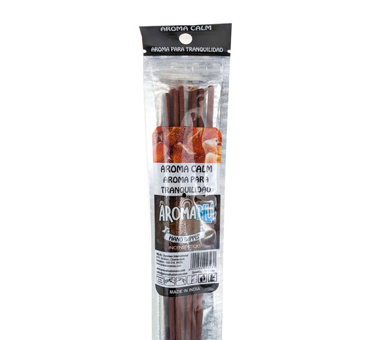AromaBlu Hand Dipped 11" Incense Sticks, Aroma Calm Scent