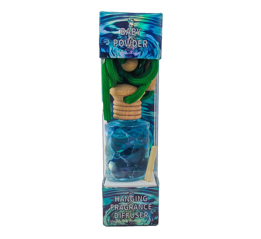 Baby Powder Scent Blunteffects Hanging Glass Oil Diffuser, 13ml