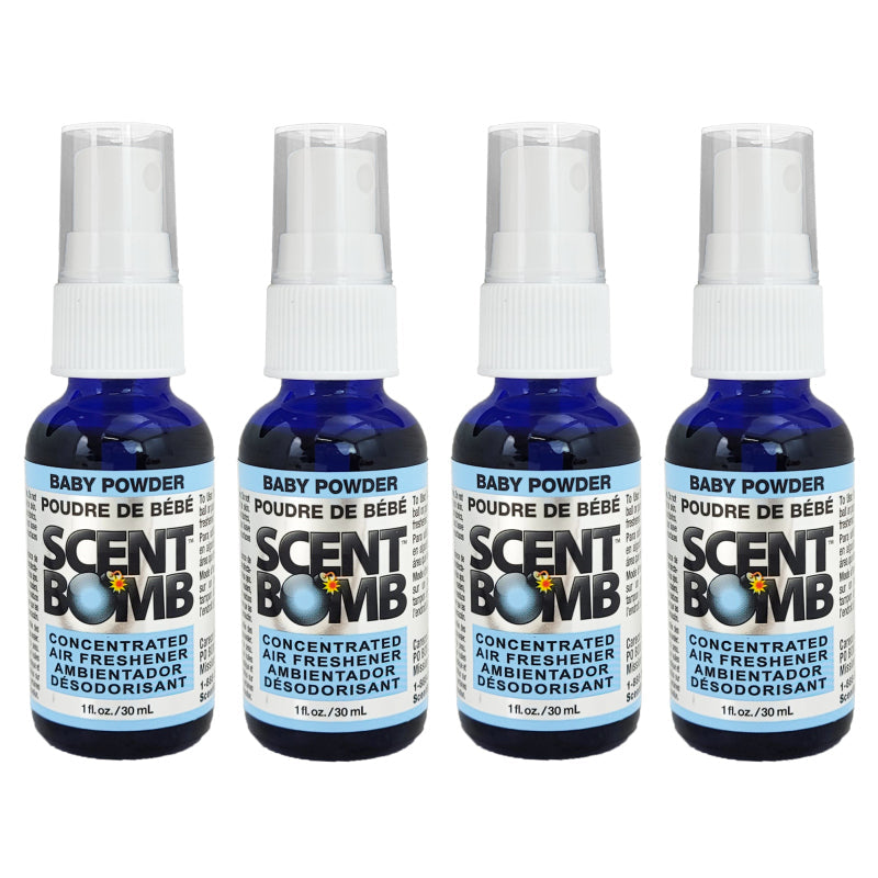 Scent Bomb Air Freshener Spray - 1OZ - Baby Powder Scent