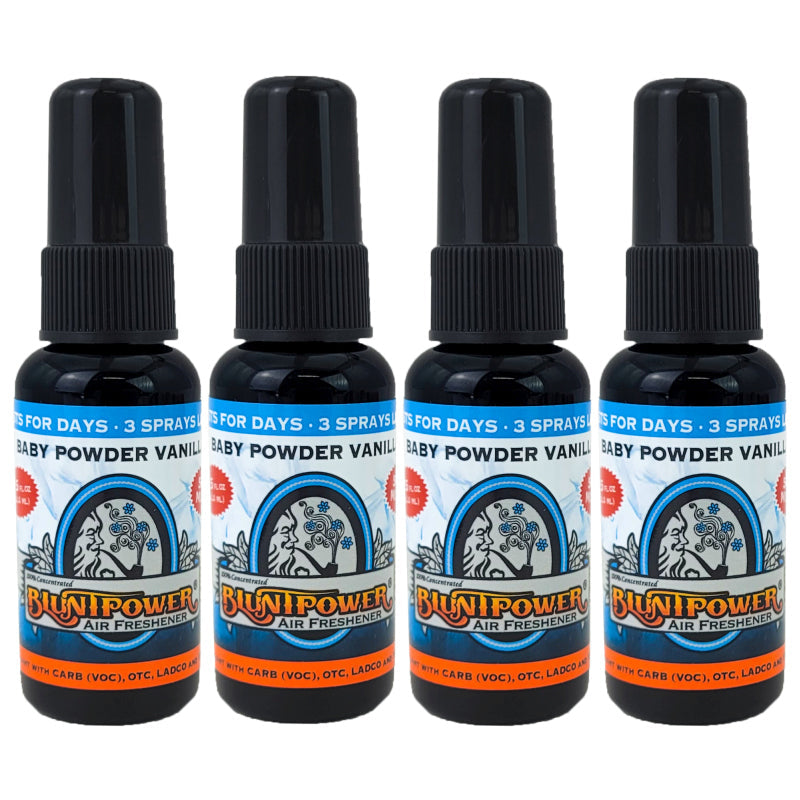Blunt Power Spray 1.5 OZ Baby Powder Vanilla Scent