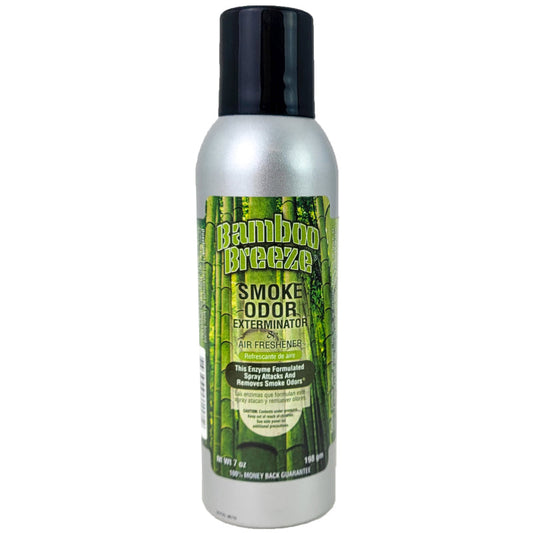 Bamboo Breeze Scent 7oz Smoke Odor Exterminator Aerosol Can Spray