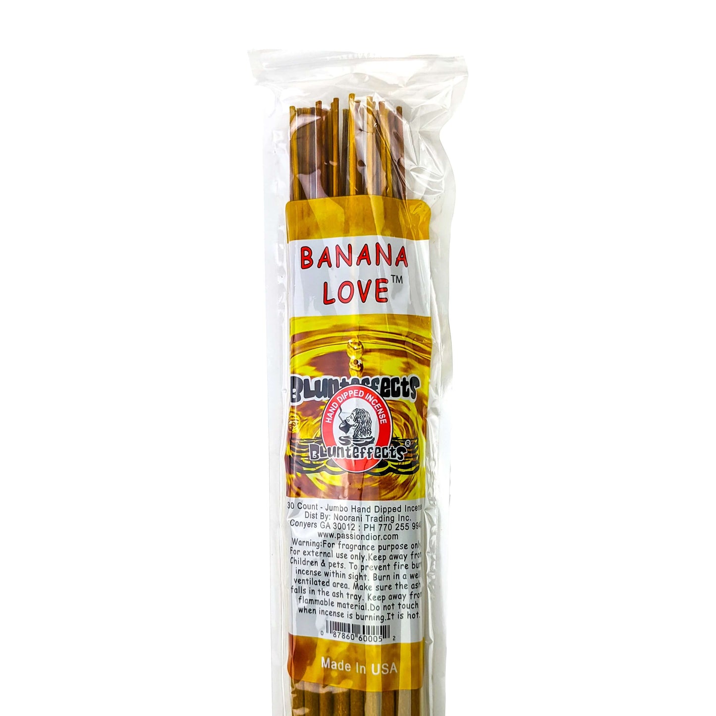 Banana Love Scent, 19" BluntEffects Jumbo Incense