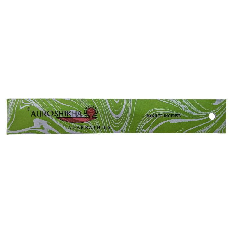 Basilic (Basil) Scent, Auroshikha Agarbathies Marble Incense