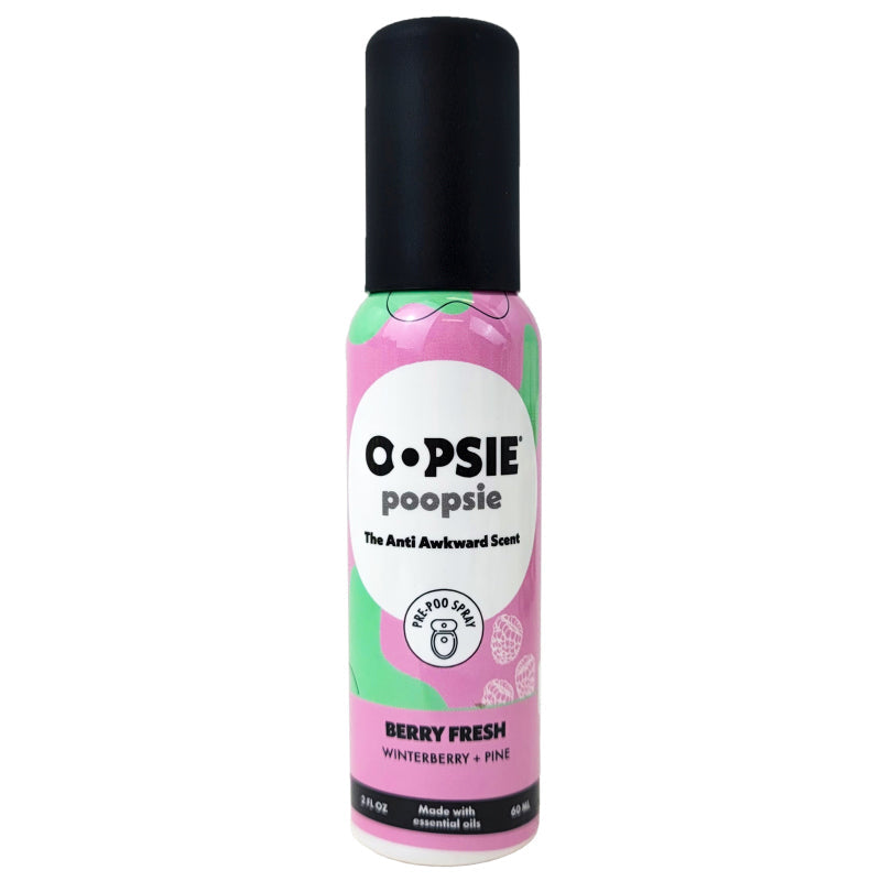 Berry Fresh Scent 2oz/60ml Aromar Oopsie Poopsie Toilet Bowl Freshener Spray