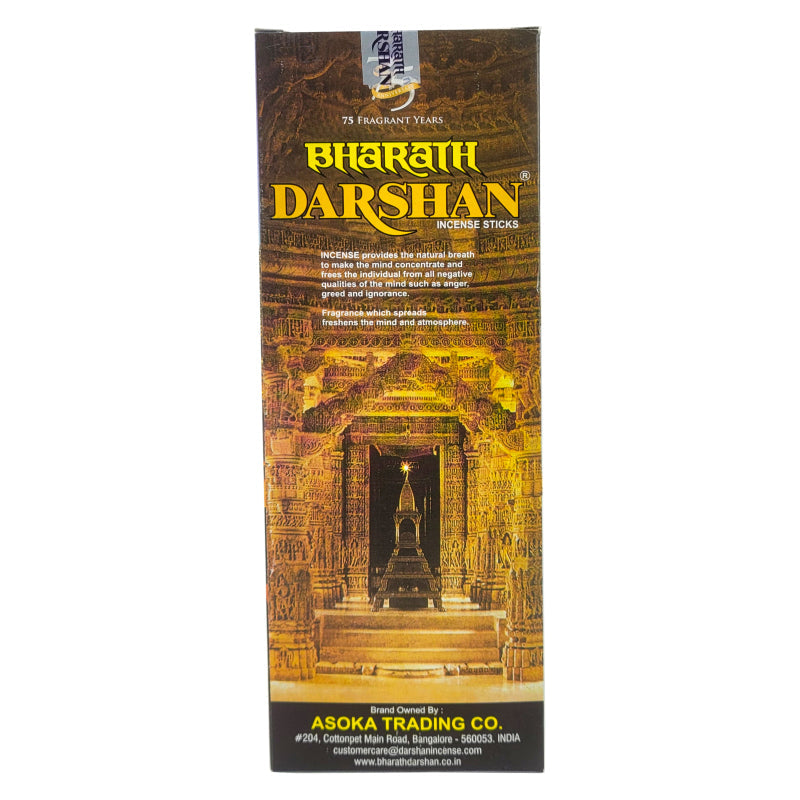Bharath Darshan Incense Sticks, 20-Stick Hex Packs