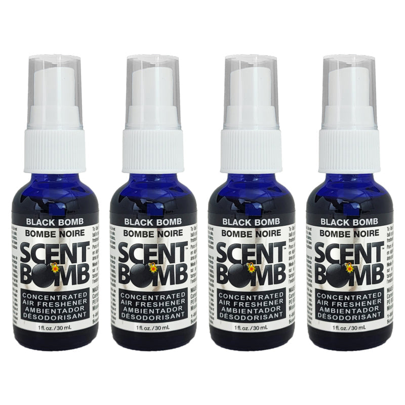 Scent Bomb Air Freshener Spray - 1OZ - Black Bomb Scent