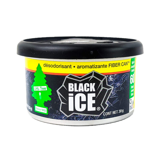 Little Trees Fiber Can Air Freshener, Black Ice Scent