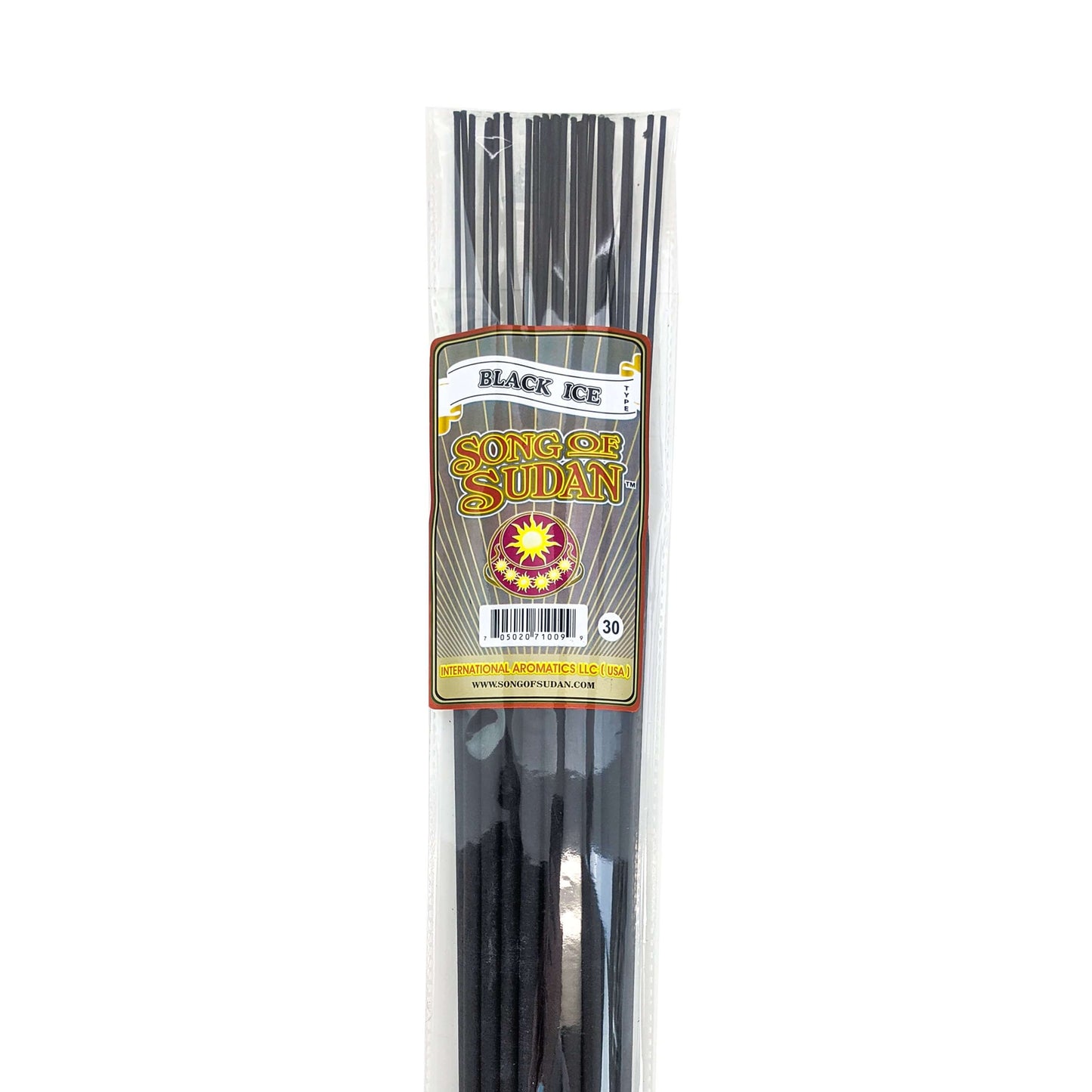 Black Ice Type Scent, Song Of Sudan 19" Jumbo Incense