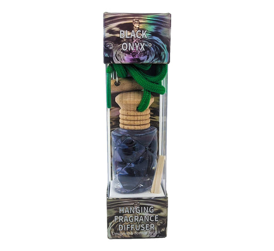 Black Onyx Scent Blunteffects Hanging Glass Oil Diffuser, 13ml