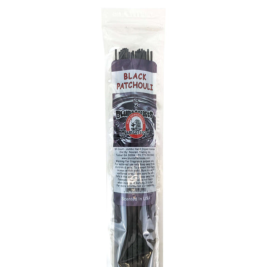 Black Patchouli Scent, 19" BluntEffects Jumbo Incense