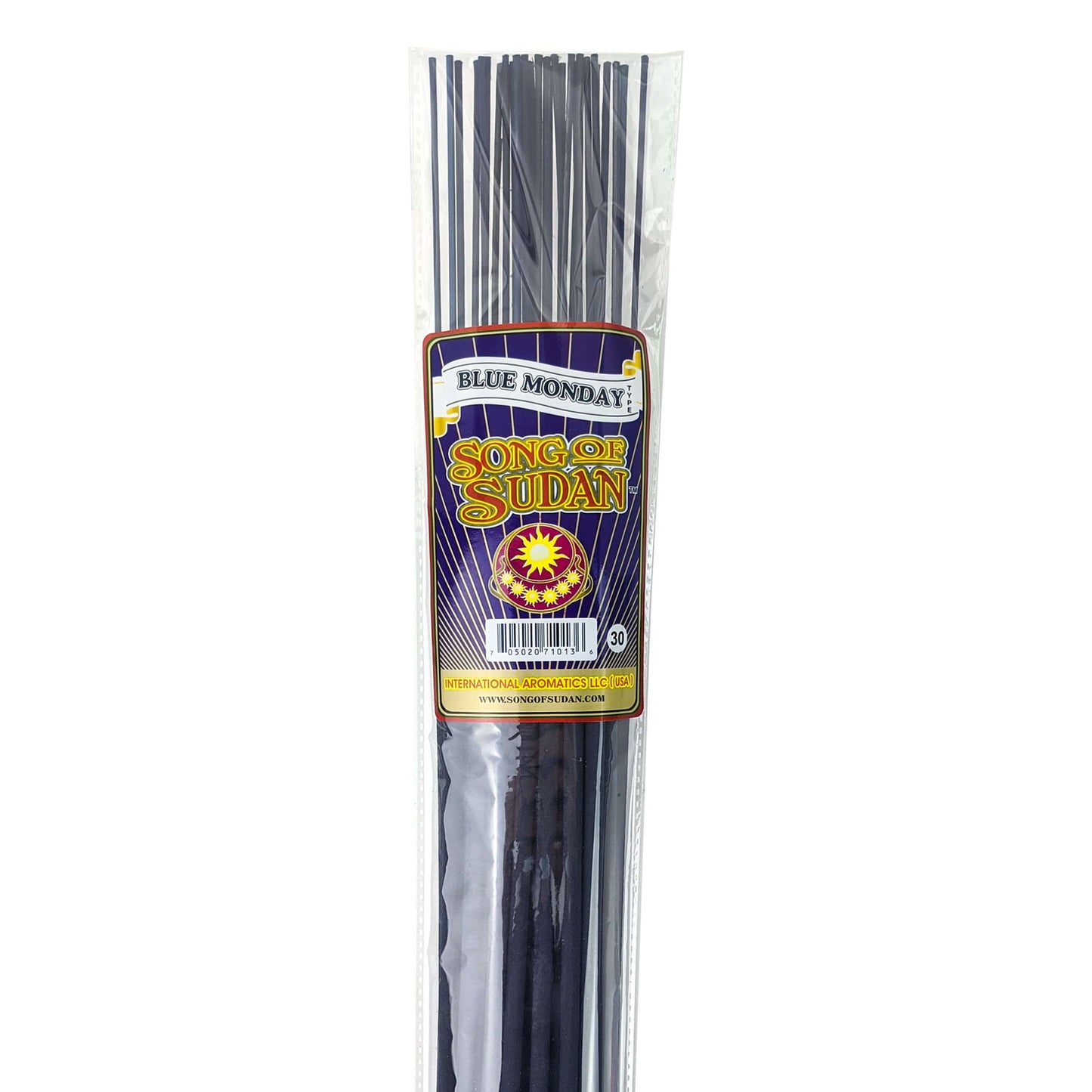 Blue Monday Type Scent, Song Of Sudan 19" Jumbo Incense