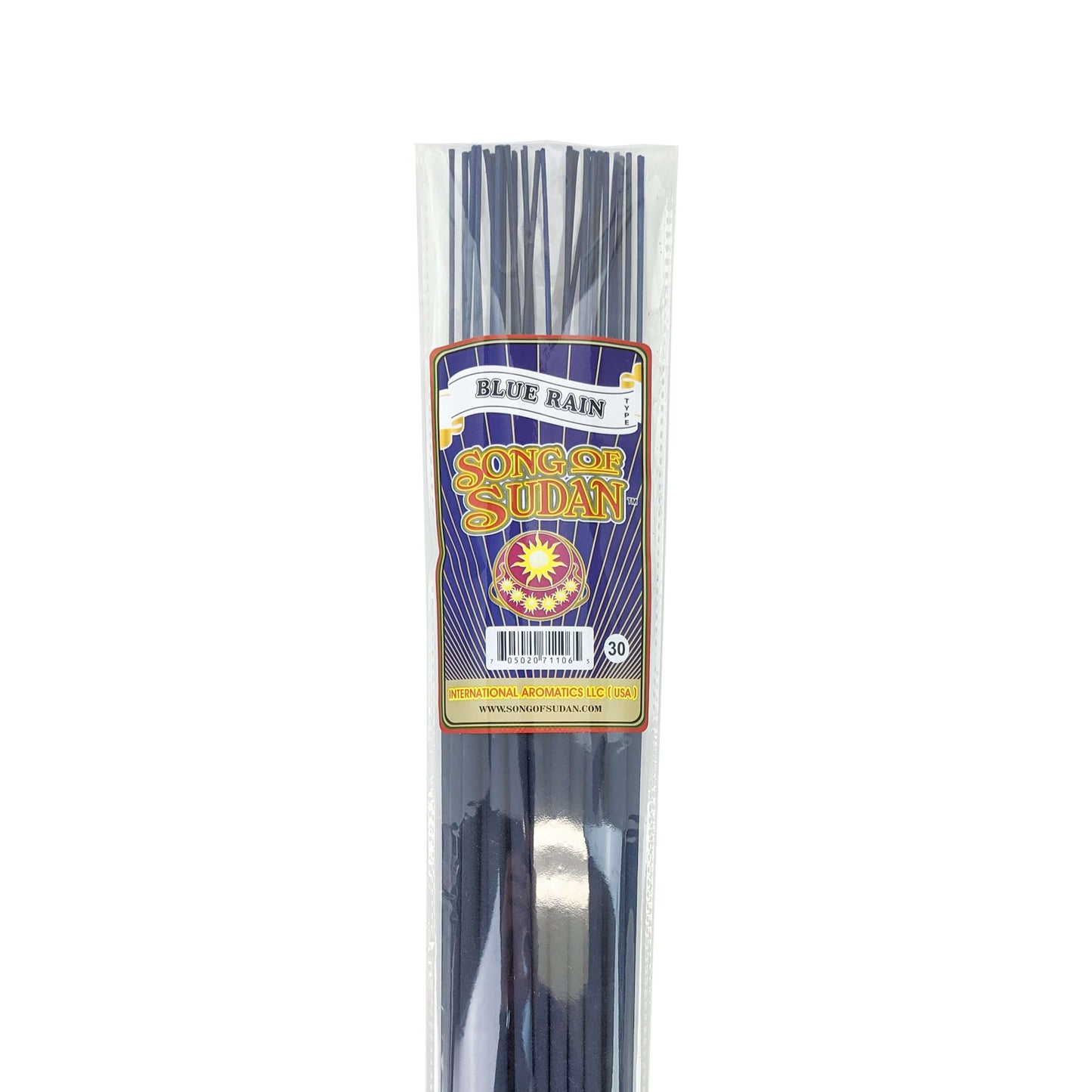 Blue Rain Type Scent, Song Of Sudan 19" Jumbo Incense