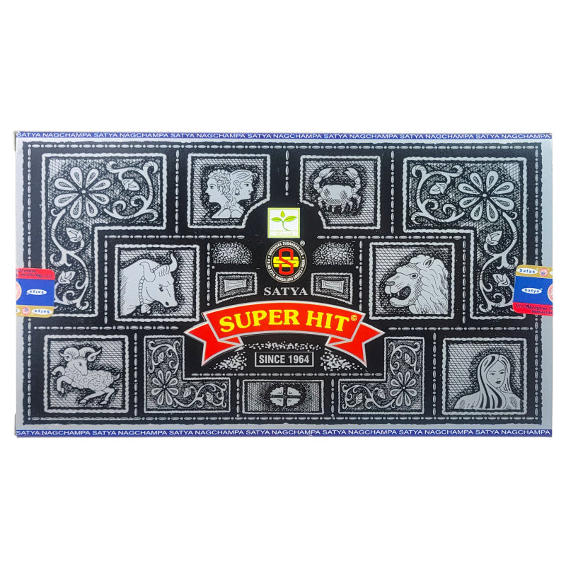 Super Hit Incense Sticks by Satya BNG, 15g Packs