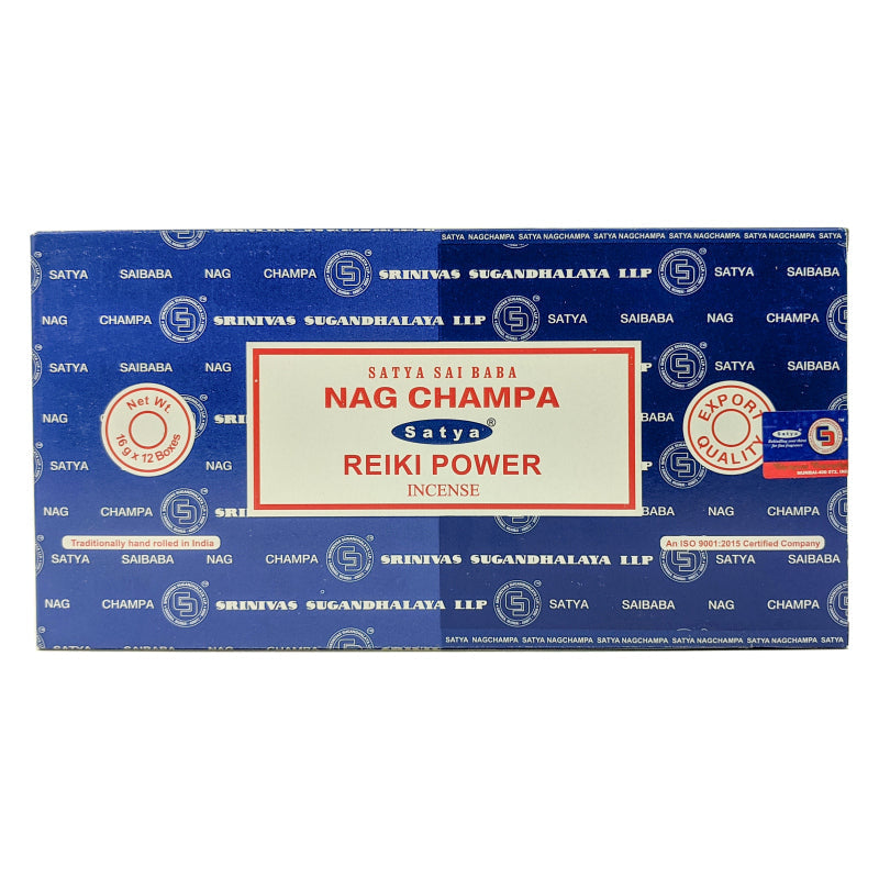 Satya Nag Champa + Reiki Power Incense Sticks, 16g Combo Pack