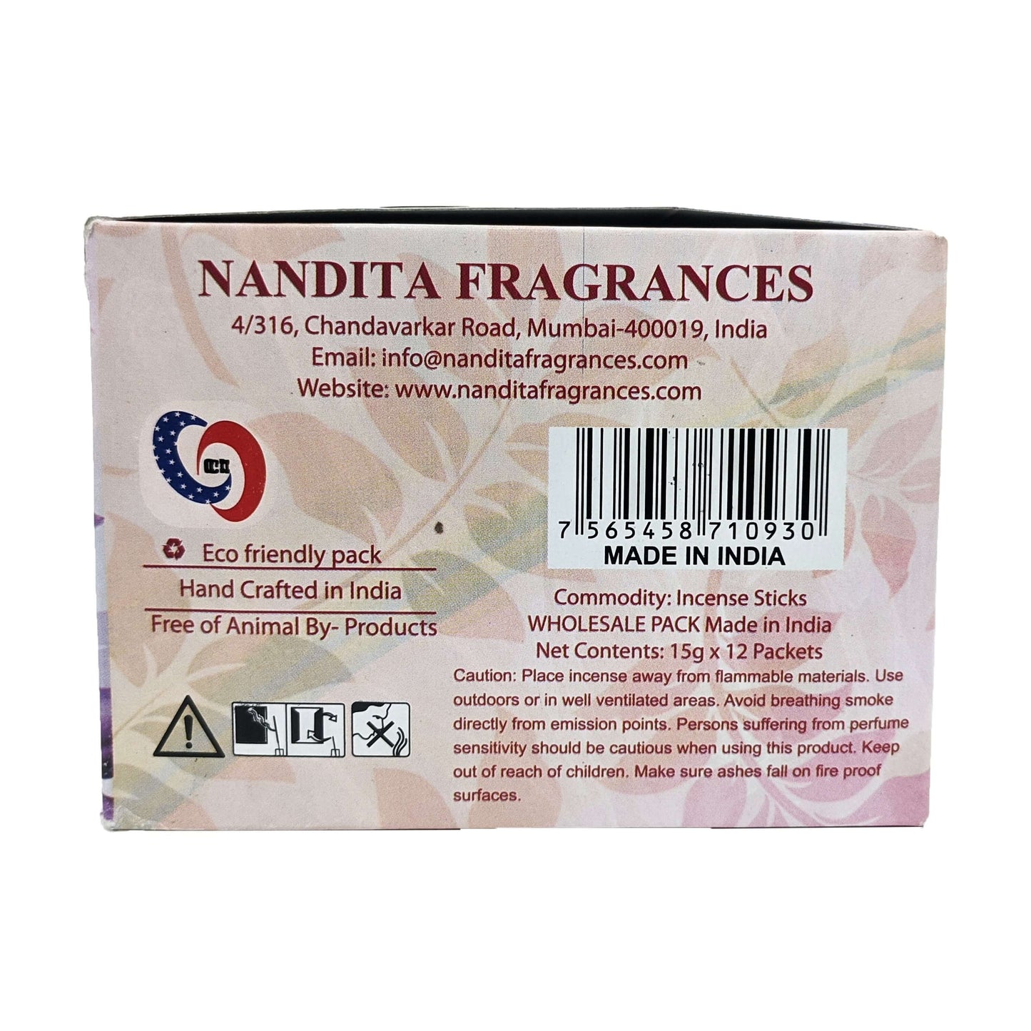 Nandita White Magic Incense Sticks, 15g Packs
