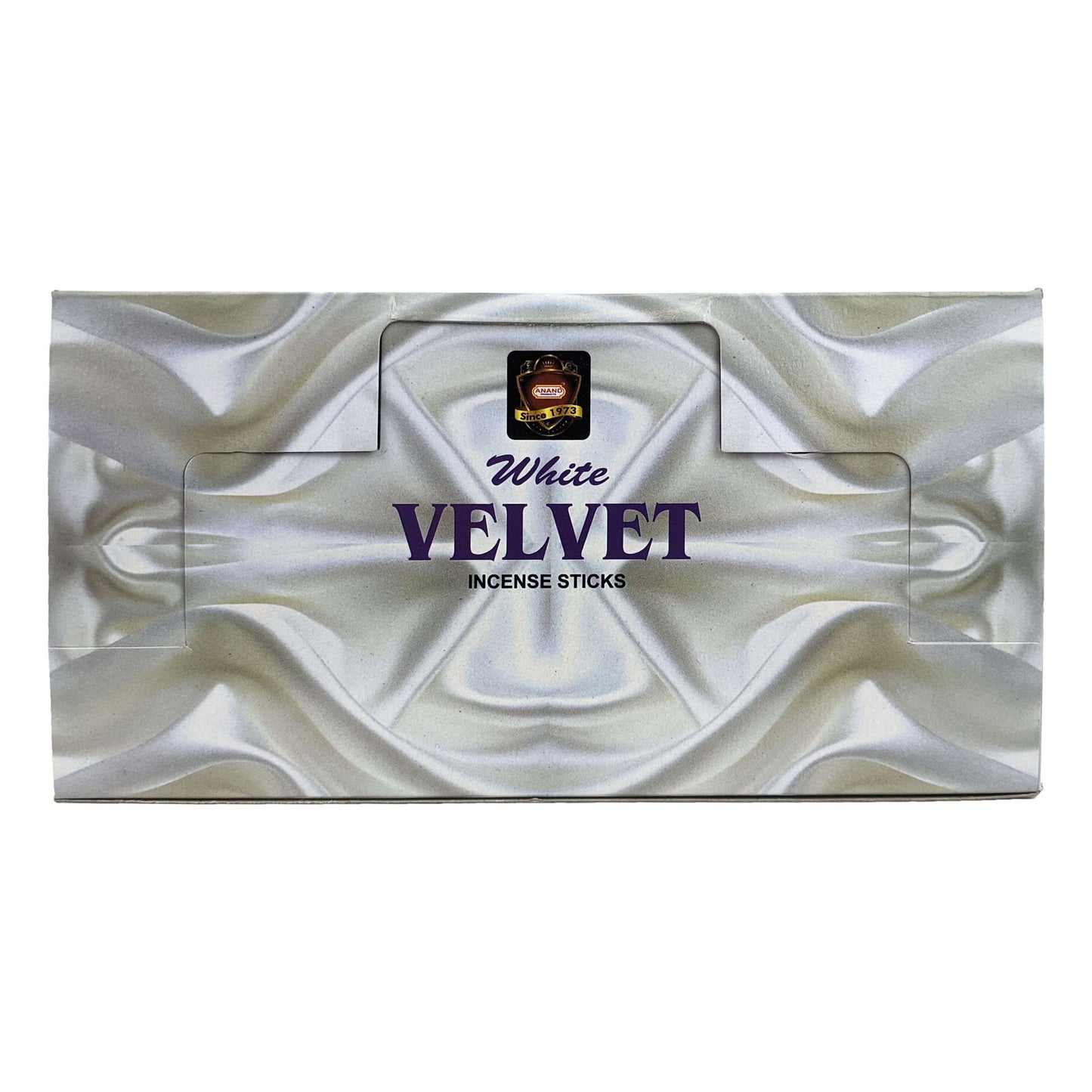 Anand White Velvet Incense Sticks, 15g Pack