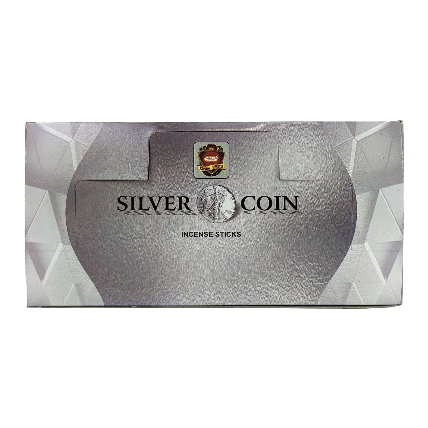 Anand Silver Coin Incense Sticks, 15g Pack