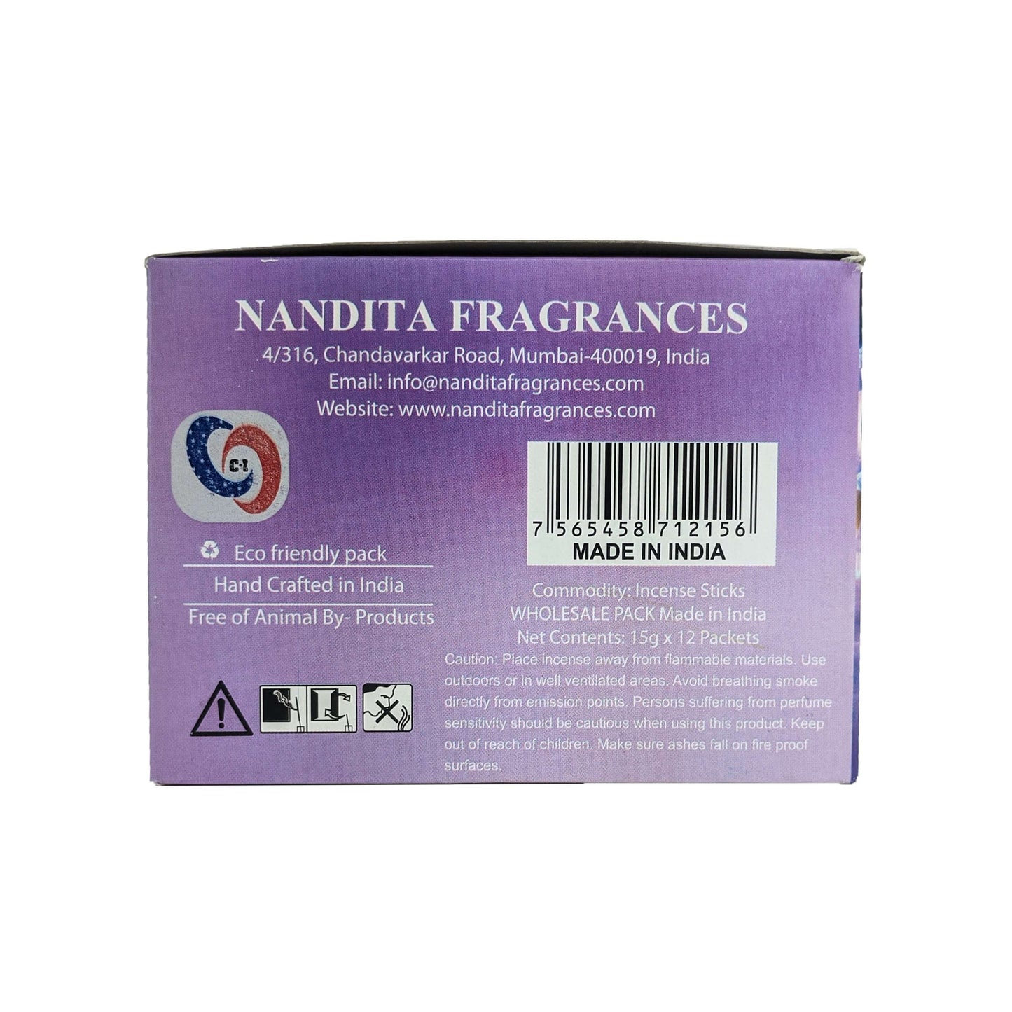 Nandita Seven Angels Incense Sticks, 15g Pack