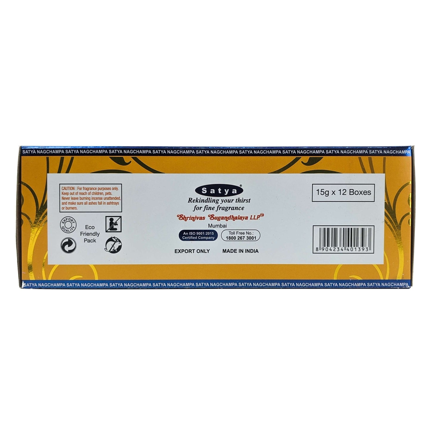 Satya Natural Sandal Incense Sticks, 15g Pack