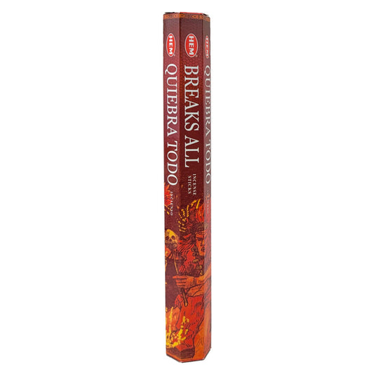 HEM Incense Sticks 20-Stick Hex Packs, Breaks All Scent