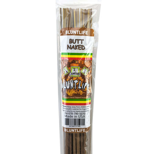 Butt Naked Scent 19" BluntLife Jumbo Incense, 30-Stick Pack