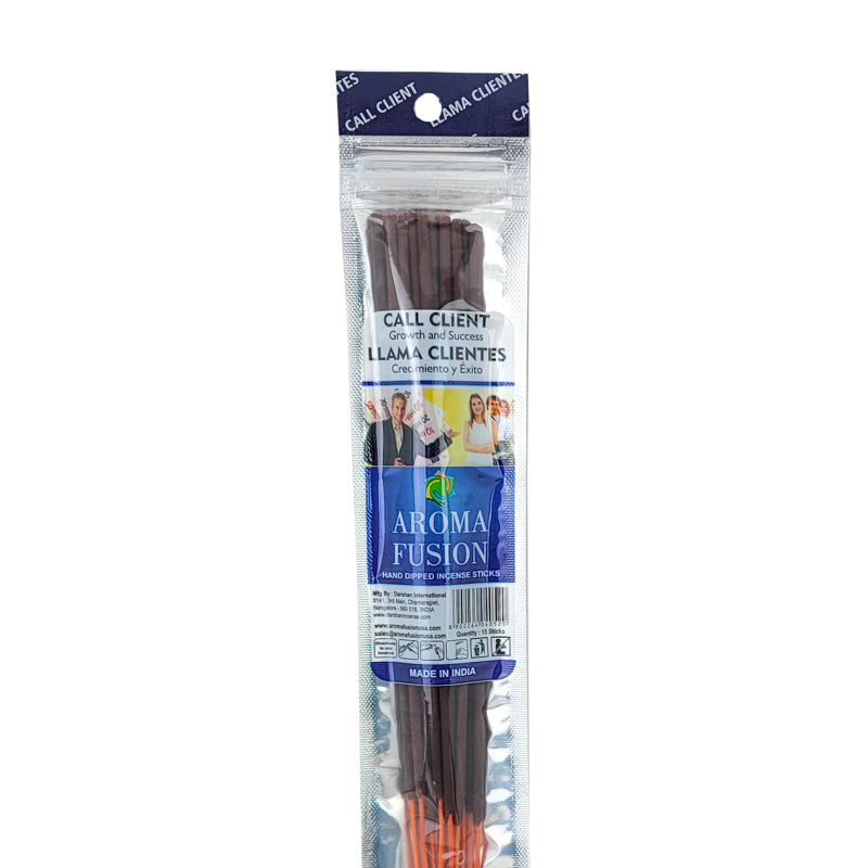 Aroma Fusion 11" Incense Sticks - Call Client Scent