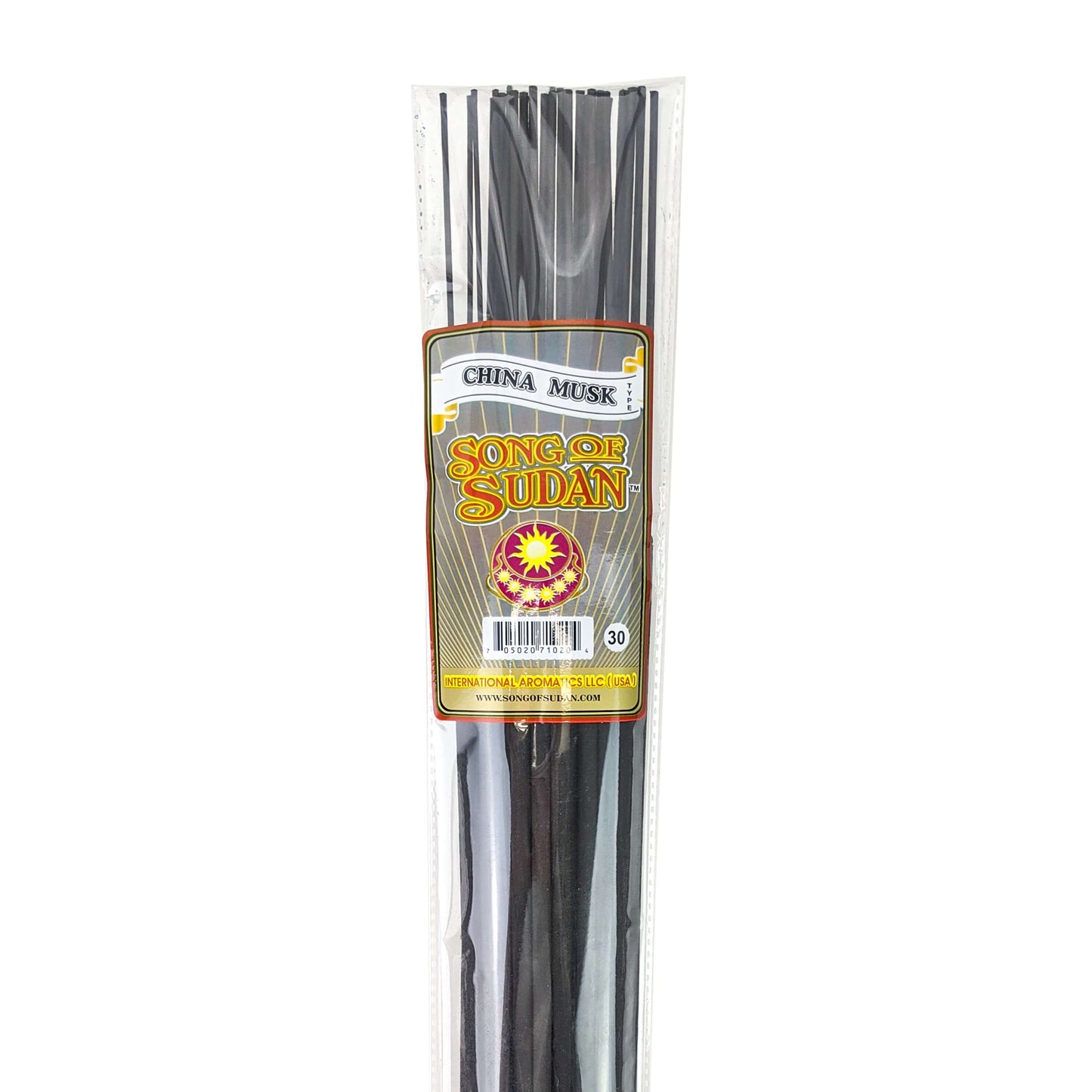 China Musk Type Scent, Song Of Sudan 19" Jumbo Incense