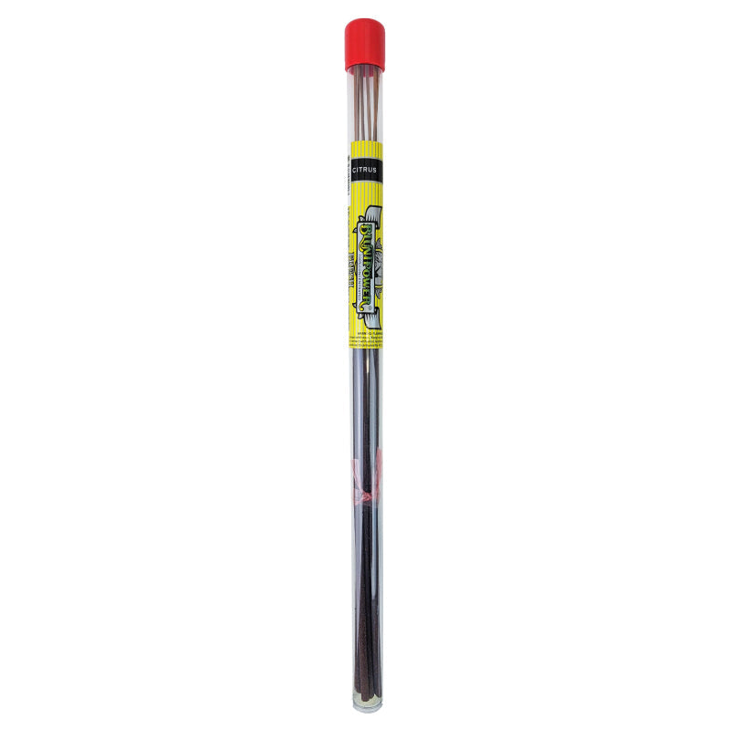 Citrus Lemon Scent Blunt Power 17" Incense Sticks, 5-7 Sticks